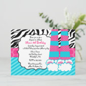 Invitation d'anniversaire de Sleepover (Debout devant)