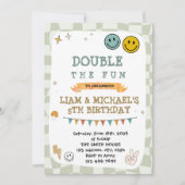 Invitation d'anniversaire de Smile (Devant)