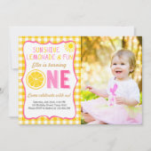 Invitation d'anniversaire de soleil de soleil et (Devant)