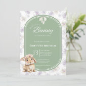 Invitation d'anniversaire de Some Bunny Lapin 1er (Debout devant)