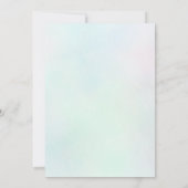 Invitation d'anniversaire de Splish Splash Sirène (Dos)