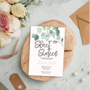 Invitation d'anniversaire de Sweet sixteen d'Eucal