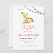 Invitation d'anniversaire de Taco & Tequila Margar (Devant)