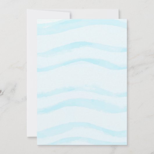 Invitation d'anniversaire de tortue (Dos)