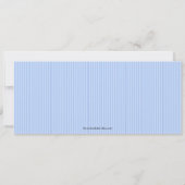 Invitation d'anniversaire de train d'animaux de (Dos)