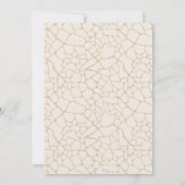 Invitation d'anniversaire de trois dinosaures Rex (Dos)