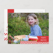 Invitation d'anniversaire de Upsherin (Devant / Derrière)