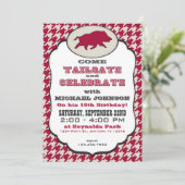 Invitation d'anniversaire de Wild Hog (Debout devant)