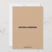 Invitation d'anniversaire de Wild West (Dos)