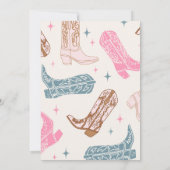 Invitation d'anniversaire de Young, Wild et Three  (Dos)