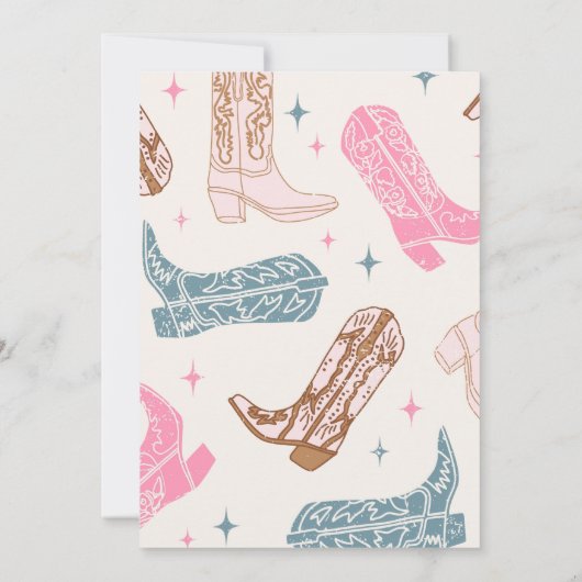 Invitation d'anniversaire de Young, Wild et Three (Dos)