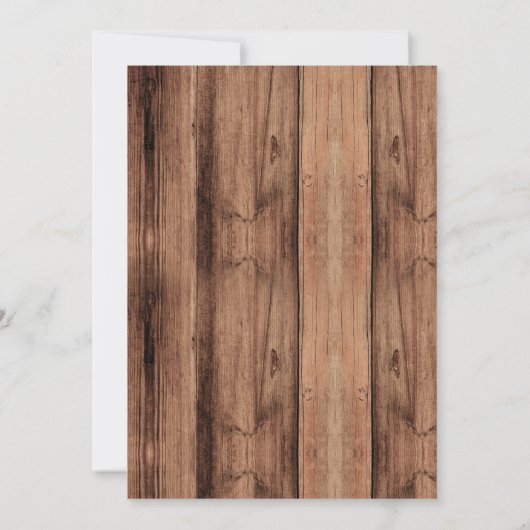 Invitation d'anniversaire de Zoo mr onederful (Dos)