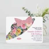 Invitation d'anniversaire Derby pour tout âge (Debout devant)