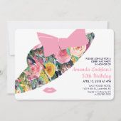 Invitation d'anniversaire Derby pour tout âge (Devant)