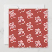Invitation d'anniversaire des 16 ans Cherry Sweet (Dos)