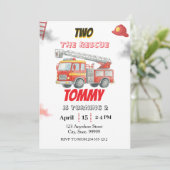Invitation d'anniversaire des 2 ans de Two the Res (Debout devant)