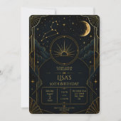 Invitation d'anniversaire des 50 ans du Lion | Éto (Devant)