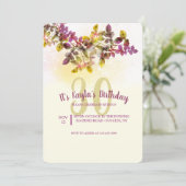 Invitation d'anniversaire des Feuilles de l'aquare (Debout devant)