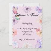 INVITATION D'ANNIVERSAIRE DES FILLES (Devant)