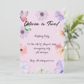 INVITATION D'ANNIVERSAIRE DES FILLES (Debout devant)