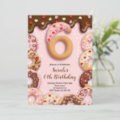 Invitation d'anniversaire des filles pour le 6ème (Debout devant)