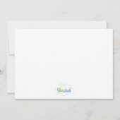 Invitation d'anniversaire des filles rock et rock (Dos)