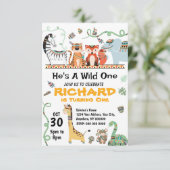 Invitation d'anniversaire des tribus (Debout devant)