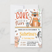 Invitation d'anniversaire des tribus (Devant)
