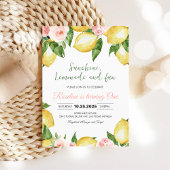 Invitation d'anniversaire d'été amusante pour la l