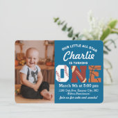 Invitation d'anniversaire d'étoile (Debout devant)