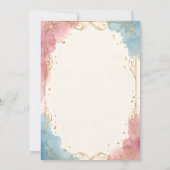Invitation d'anniversaire Deux Douceurs Donut pour (Dos)