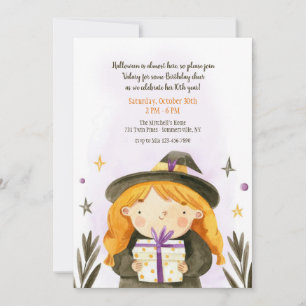 Invitation d'anniversaire d'Halloween