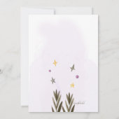 Invitation d'anniversaire d'Halloween (Dos)