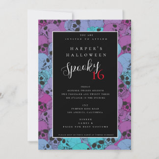 Invitation d'anniversaire d'Halloween