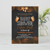 Invitation d'anniversaire d'Halloween avec chauves (Debout devant)