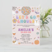 Invitation d'anniversaire d'Halloween, Halloween É (Debout devant)