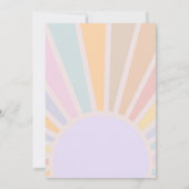 Invitation d'anniversaire d'Halloween, Halloween É (Dos)