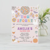Invitation d'anniversaire d'Halloween, Halloween É (Debout devant)