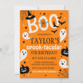 Invitation d'anniversaire d'Halloween, Invitation  (Devant)