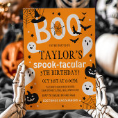 Invitation d'anniversaire d'Halloween, Invitation