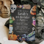 Invitation d'anniversaire d'Halloween pour enfants