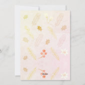 Invitation d'anniversaire d'hiver Cookies & Chocol (Dos)