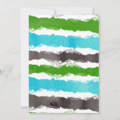 Invitation d'anniversaire Dinosaur Boy (Dos)