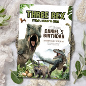 Invitation d'anniversaire dinosaure Fête d'anniver