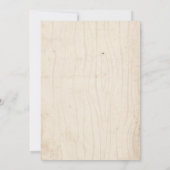 Invitation d'anniversaire d'insecte (Dos)