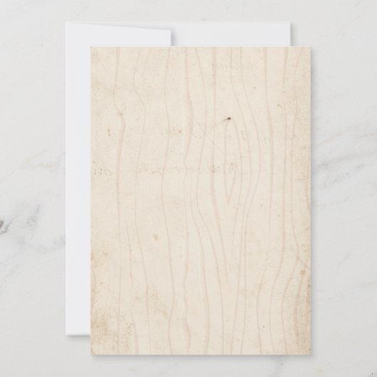 Invitation d'anniversaire d'insecte (Dos)