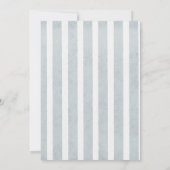 Invitation d'anniversaire Doodle Hiver Bleu pastel (Dos)