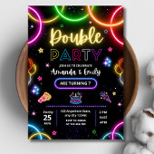 Invitation d'anniversaire double, Invitation d'ann