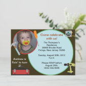 Invitation d'anniversaire d'outil (Debout devant)