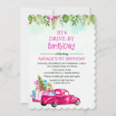 Invitation d'anniversaire Drive By Drive Through D (Devant)